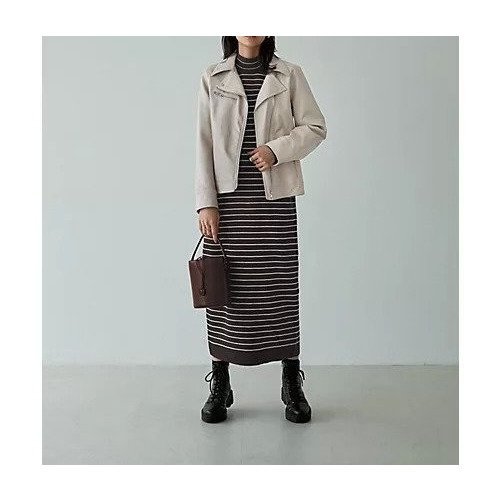 【スタイルデリ/STYLE DELI】のフェイクレザーライダースブルゾン 人気、トレンドファッション・服の通販 founy(ファニー) 　ファッション　Fashion　レディースファッション　Fashion for Women　アウター　Coat / Outerwear Collection　ブルゾンジャケット・スポーティアウター　Blouson Jackets　ライダースジャケット / レザースタイル　Riders Jackets & Biker Style　アンダー　Underwear Essentials　コンパクト　Compact, Small Size　軽量　Lightweight, Ultra Light　ジャケット　Jacket, Outerwear　スリット　Slit, Slit Detail　ダメージ　Distressed, Destroyed　定番　Standard, Basic Item　バランス　Balance, Style Balance　フェイクレザー　Faux Leather, PU Leather　フェミニン　Feminine, Girly　フォルム　Silhouette, Form　フレア　Flare, Flared　フロント　Front, Front Design　ブルゾン　Blouson, Bomber Jacket　ポケット　Pocket, Pocket Detail　ライダースジャケット　Riders, Biker Jacket　おすすめ　Recommended / Our Picks　夏　Summer　ビジネス 仕事 通勤　Business / Work / Commuting　other-2|ID: prp329100004727488 ipo3291000000034153674