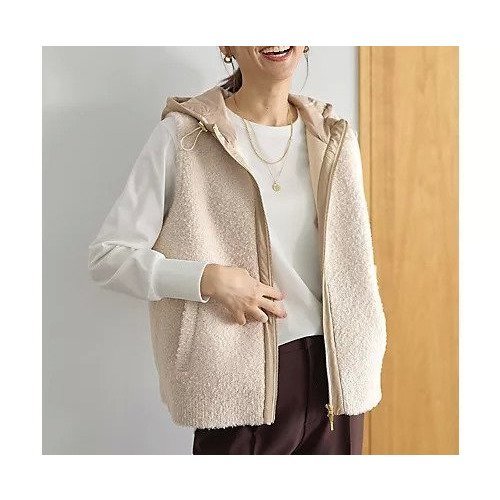 【エニー/ANY】のキルトコンビベスト インテリア・キッズ・メンズ・レディースファッション・服の通販 founy(ファニー) https://founy.com/ ファッション Fashion レディースファッション Fashion for Women アウター Coat / Outerwear Collection トップス・カットソー Cut & Sew Tops ベスト&ジレ / 重ね着スタイル Vests & Gilets インナー Innerwear 洗える Machine Washable 秋 Autumn キルト Quilt, Quilted Fabric コンビ Combo, Combination Style ベスト Vest, Waistcoat 冬 Winter / This Winter A/W・秋冬 Autumn/Winter |ID: prp329100004727491 ipo3291000000034153684