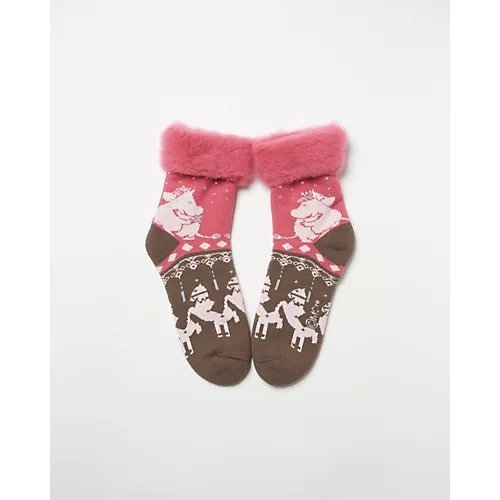 【フロムエフ/from F / GOODS】のムーミン&フローレン もこもこソックス インテリア・キッズ・メンズ・レディースファッション・服の通販 founy(ファニー) お家時間・ステイホーム Stay Home / At Home ギフト プレゼント Gift / Present ソックス Socks, Hosiery モチーフ Motif, Design Theme 抗菌 Antibacterial, Bacteria-Resistant peach(halata/ハグ)|ID: prp329100004727493 ipo3291000000034153705