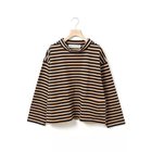 【ミディウミ/MidiUmi】のフィッシャーマンスモックボーダーT ネイビー&#215;ブラウン|ID: prp329100004727706 ipo3291000000034155213