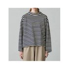 【ミディウミ/MidiUmi】のフィッシャーマンスモックボーダーT ネイビー&#215;キナリ|ID: prp329100004727706 ipo3291000000034155215