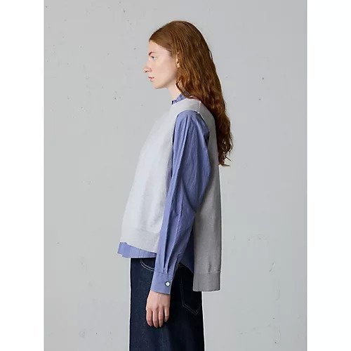 【ミディウミ/MidiUmi】のサイドリボンベスト 人気、トレンドファッション・服の通販 founy(ファニー) 　ファッション　Fashion　レディースファッション　Fashion for Women　アウター　Coat / Outerwear Collection　トップス・カットソー　Cut & Sew Tops　ベスト&ジレ / 重ね着スタイル　Vests & Gilets　カットソー　Cut and Sewn Top　ベスト　Vest, Waistcoat　ベーシック　Basic, Essential　リボン　Ribbon, Bow　今季　This Season, Current Season　再入荷　Restock / Back in Stock　定番　Standard, Basic Item　other-3|ID: prp329100004727909 ipo3291000000035848903