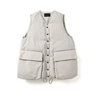 【ミズイロ インド/mizuiro ind】のダウンベスト ライトグレー|ID: prp329100004727912 ipo3291000000036255001