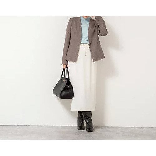 【ノーリーズソフィー/NOLLEY'S sophi】の《セットアップ対応》ウォッシャブルウール調ノーカラージャケット 人気、トレンドファッション・服の通販 founy(ファニー) 　ファッション　Fashion　レディースファッション　Fashion for Women　アウター　Coat / Outerwear Collection　レディースジャケット・軽アウター　Jackets　ノーカラージャケット / シンプル上品コーデ　Collarless Jackets　2025年　2025　2025-2026秋冬・A/W　Autumn/Winter 2025–26 AW25–26　ジャケット　Jacket, Outerwear　ストレッチ　Stretch, Stretchy Fabric　セットアップ　Set-Up, Coordinated Outfit　タイトスカート　Pencil Skirt, Tight Skirt　トレンド　Trend, Trending Now　other-3|ID: prp329100004728638 ipo3291000000034163069