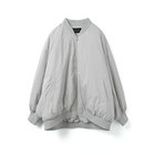 【ミズイロ インド/mizuiro ind】のワイドジップダウンブルゾン 人気、トレンドファッション・服の通販 founy(ファニー) ファッション Fashion レディースファッション Fashion for Women アウター Coat / Outerwear Collection ブルゾンジャケット・スポーティアウター Blouson Jackets ビッグ Big, Oversized ワイド Wide, Wide Fit 人気 Popular, Best Seller 今季 This Season, Current Season 再入荷 Restock / Back in Stock thumbnail ライトグレー|ID: prp329100004728643 ipo3291000000034163093