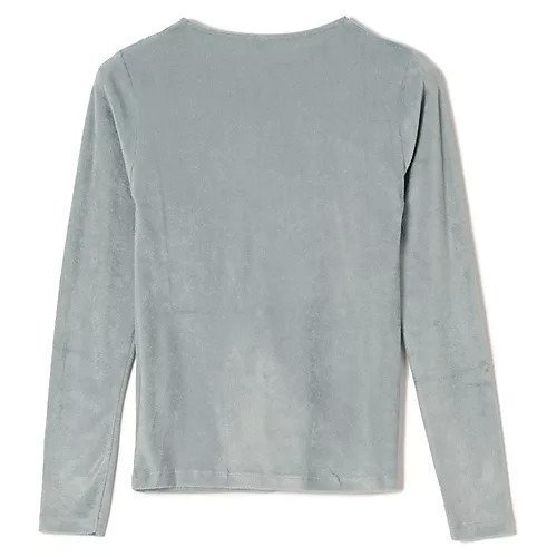 【ベースレンジ/Baserange】のOMO LONG SLEEVE TEE 人気、トレンドファッション・服の通販 founy(ファニー) ファッション Fashion レディースファッション Fashion for Women トップス・カットソー Cut & Sew Tops 2025年 2025 2025-2026秋冬・A/W Autumn/Winter 2025–26 AW25–26 フィット Fit, Slim Fit ベロア Velour, Soft Velvet ロング Long, Long-Length 洗える Machine Washable other-2|ID: prp329100004729553 ipo3291000000035911983