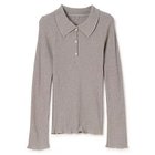 【ベースレンジ/Baserange】のDUAL LONG SLEEVE TEE 人気、トレンドファッション・服の通販 founy(ファニー) ファッション Fashion レディースファッション Fashion for Women トップス・カットソー Cut & Sew Tops 2025年 2025 2025-2026秋冬・A/W Autumn/Winter 2025–26 AW25–26 ハーフ Half, Half-Length フィット Fit, Slim Fit 洗える Machine Washable thumbnail Grey Melange|ID: prp329100004729554 ipo3291000000034166756