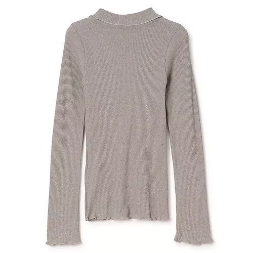 【ベースレンジ/Baserange】のDUAL LONG SLEEVE TEE 人気、トレンドファッション・服の通販 founy(ファニー) 　ファッション　Fashion　レディースファッション　Fashion for Women　トップス・カットソー　Cut & Sew Tops　2025年　2025　2025-2026秋冬・A/W　Autumn/Winter 2025–26 AW25–26　ハーフ　Half, Half-Length　フィット　Fit, Slim Fit　洗える　Machine Washable　other-2|ID: prp329100004729554 ipo3291000000034166757