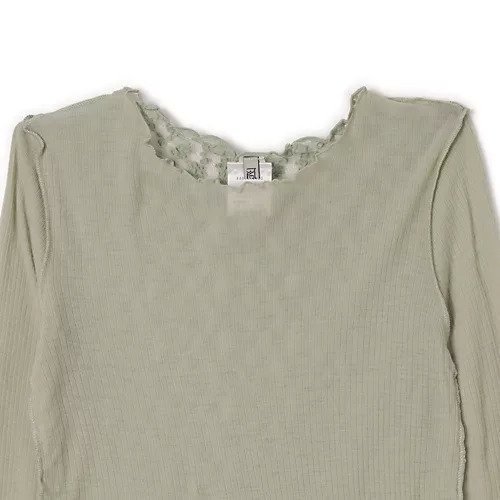 【ベースレンジ/Baserange】のKENRU LONG SLEEVE TEE 人気、トレンドファッション・服の通販 founy(ファニー) 　ファッション　Fashion　レディースファッション　Fashion for Women　トップス・カットソー　Cut & Sew Tops　2025年　2025　2025-2026秋冬・A/W　Autumn/Winter 2025–26 AW25–26　レース　Lace, Lace Fabric　洗える　Machine Washable　other-3|ID: prp329100004729556 ipo3291000000034166769