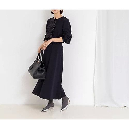 【ノーリーズ/NOLLEY'S】の《セットアップ対応》ウォッシャブルウール調2WAYフリルブラウス 人気、トレンドファッション・服の通販 founy(ファニー) 　ファッション　Fashion　レディースファッション　Fashion for Women　トップス・カットソー　Cut & Sew Tops　シャツ・ブラウス・オフィスカジュアル　Elegant Blouses & Button-Ups　2025年　2025　2025-2026秋冬・A/W　Autumn/Winter 2025–26 AW25–26　ウォッシュ　Washed Finish　セットアップ　Set-Up, Coordinated Outfit　フリル　Frill, Ruffle　長袖　Long Sleeve, Full Sleeve　other-3|ID: prp329100004729564 ipo3291000000034166795