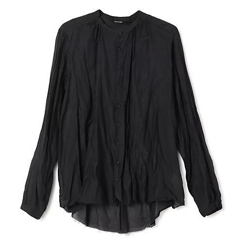 【パドカレ/pas de calais】の25AWコットンシルクローンBL インテリア・キッズ・メンズ・レディースファッション・服の通販 founy(ファニー) 　ファッション　Fashion　レディースファッション　Fashion for Women　2025年　2025　2025-2026秋冬・A/W　Autumn/Winter 2025–26 AW25–26　カットオフ　Cut-Off Design　ギャザー　Gathered, Ruffled　バランス　Balance, Style Balance　洗える　Machine Washable　ネイビー|ID: prp329100004729565 ipo3291000000034166799