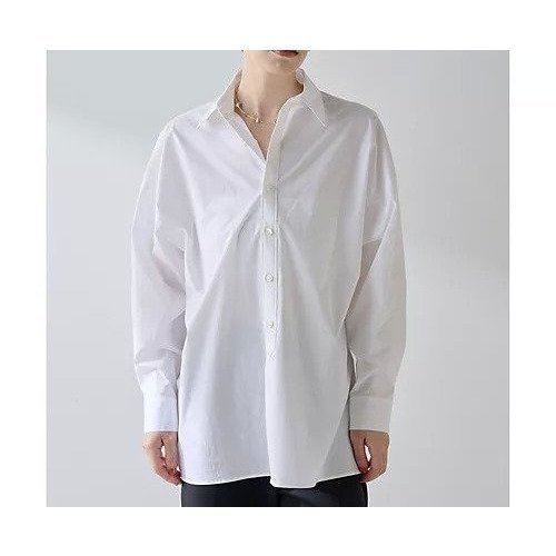 【ウィムガゼット/Whim Gazette】のドルマンシャツ 人気、トレンドファッション・服の通販 founy(ファニー) 　ファッション　Fashion　レディースファッション　Fashion for Women　トップス・カットソー　Cut & Sew Tops　シャツ・ブラウス・オフィスカジュアル　Elegant Blouses & Button-Ups　2025年　2025　2025-2026秋冬・A/W　Autumn/Winter 2025–26 AW25–26　ストレッチ　Stretch, Stretchy Fabric　タイプライター　Typewriter Fabric, Crisp Cotton　トレンド　Trend, Trending Now　フォルム　Silhouette, Form　エレガント 上品　Elegant　other-3|ID: prp329100004729579 ipo3291000000034166841