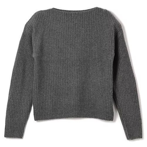 【イーヨ/y YO】のShoulder pad knit インテリア・キッズ・メンズ・レディースファッション・服の通販 founy(ファニー) 　ファッション　Fashion　レディースファッション　Fashion for Women　トップス・カットソー　Cut & Sew Tops　ニット　Knit Tops & Sweaters　2025年　2025　2025-2026秋冬・A/W　Autumn/Winter 2025–26 AW25–26　コンパクト　Compact, Small Size　シンプル　Simple, Minimal　チェック　Check, Plaid, Tartan　モックネック　Mock Neck, Short Turtleneck　ラウンド　Round, Round Neck　長袖　Long Sleeve, Full Sleeve　grey|ID: prp329100004729596 ipo3291000000034166927