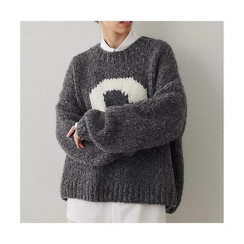 【ウィムガゼット/Whim Gazette】のGハンドニットプルオーバー 人気、トレンドファッション・服の通販 founy(ファニー) 　ファッション　Fashion　レディースファッション　Fashion for Women　トップス・カットソー　Cut & Sew Tops　ニット　Knit Tops & Sweaters　カジュアルプルオーバー・ニットトップス　Pullovers & Knit Tops / Casual Pullovers　2025年　2025　2025-2026秋冬・A/W　Autumn/Winter 2025–26 AW25–26　イタリア　Italy　ハンド　Hand, Handmade　other-2|ID: prp329100004729607 ipo3291000000034166998