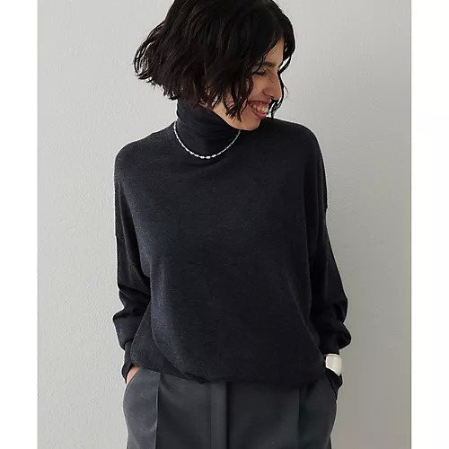 【ウィムガゼット/Whim Gazette】のハイゲージワイドタートルプルオーバー 人気、トレンドファッション・服の通販 founy(ファニー) 　ファッション　Fashion　レディースファッション　Fashion for Women　トップス・カットソー　Cut & Sew Tops　カジュアルプルオーバー・ニットトップス　Pullovers & Knit Tops / Casual Pullovers　エレガント 上品　Elegant　シンプル　Simple, Minimal　タートル　Turtleneck, Turtle Collar　タートルネック　Turtleneck, High Neck　バランス　Balance, Style Balance　ワイド　Wide, Wide Fit　おすすめ　Recommended / Our Picks　2025年　2025　2025-2026秋冬・A/W　Autumn/Winter 2025–26 AW25–26　other-2|ID: prp329100004729609 ipo3291000000034167013