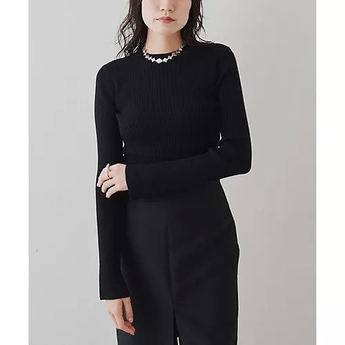 【ウィムガゼット/Whim Gazette】のリブニットクループルオーバー インテリア・キッズ・メンズ・レディースファッション・服の通販 founy(ファニー) https://founy.com/ ファッション Fashion レディースファッション Fashion for Women トップス・カットソー Cut & Sew Tops ニット Knit Tops & Sweaters カジュアルプルオーバー・ニットトップス Pullovers & Knit Tops / Casual Pullovers アンサンブル Ensemble Set シンプル Simple, Minimal スリット Slit, Slit Detail トレンド Trend, Trending Now パターン Pattern, Design Print フィット Fit, Slim Fit おすすめ Recommended / Our Picks 2025年 2025 2025-2026秋冬・A/W Autumn/Winter 2025–26 AW25–26 |ID: prp329100004729614 ipo3291000000034167042