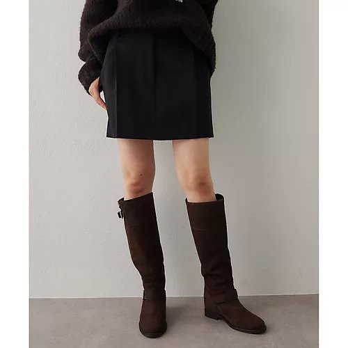 【ウィムガゼット/Whim Gazette】のタックミニスカート 人気、トレンドファッション・服の通販 founy(ファニー) 　ファッション　Fashion　レディースファッション　Fashion for Women　スカート　Skirts　ミニスカート　Mini Skirts　2025年　2025　2025-2026秋冬・A/W　Autumn/Winter 2025–26 AW25–26　ストレッチ　Stretch, Stretchy Fabric　スニーカー　Sneakers, Trainers　スマート　Smart, Elegant　センター　Center, Center Line　ソックス　Socks, Hosiery　タイツ　Tights, Legwear　ダブル　Double, Double-Breasted　ミニスカート　Mini Skirt, Short Skirt　エレガント 上品　Elegant　other-2|ID: prp329100004729641 ipo3291000000034167247