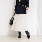 【ノーリーズ/NOLLEY'S】の《セットアップ対応》ウォッシャブルウール調フレアスカート ホワイト系4|ID: prp329100004729643 ipo3291000000034167259