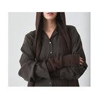 【ウィムガゼット/Whim Gazette】の【THROW】別注カラー Hoodie Scarf ブラウン|ID: prp329100004729695 ipo3291000000034167630