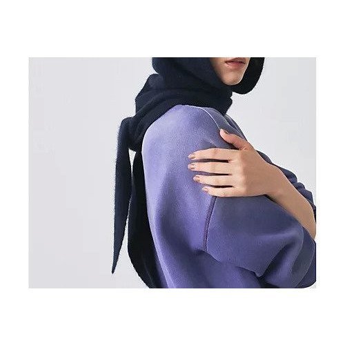 【ウィムガゼット/Whim Gazette】の【THROW】別注カラー Hoodie Scarf インテリア・キッズ・メンズ・レディースファッション・服の通販 founy(ファニー) ファッション Fashion レディースファッション Fashion for Women シンプル Simple, Minimal スカーフ Scarf, Neckwear ストール Stole, Wrap トレンド Trend, Trending Now ブランケット Blanket, Throw Blanket 別注 Limited Edition, Custom Order モダン Modern, Contemporary 2025年 2025 2025-2026秋冬・A/W Autumn/Winter 2025–26 AW25–26 ネイビー|ID: prp329100004729695 ipo3291000000034167634