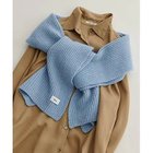 【ウィムガゼット/Whim Gazette】の【Hoaw.】カシミヤリブストール サックスブルー|ID: prp329100004729698 ipo3291000000034167652