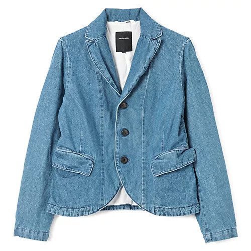 【パドカレ/pas de calais】の25AW NaturalDenim JK 人気、トレンドファッション・服の通販 founy(ファニー) 　ファッション　Fashion　レディースファッション　Fashion for Women　2025年　2025　2025-2026秋冬・A/W　Autumn/Winter 2025–26 AW25–26　コンパクト　Compact, Small Size　ジャケット　Jacket, Outerwear　デニム　Denim, Jeans Material　洗える　Machine Washable　 other-1|ID: prp329100004729732 ipo3291000000034167886