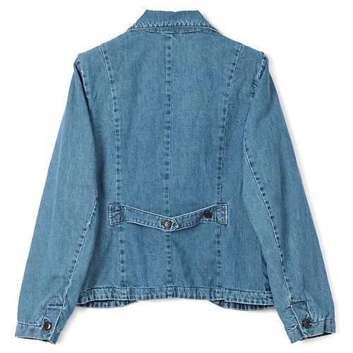 【パドカレ/pas de calais】の25AW NaturalDenim JK 人気、トレンドファッション・服の通販 founy(ファニー) 　ファッション　Fashion　レディースファッション　Fashion for Women　2025年　2025　2025-2026秋冬・A/W　Autumn/Winter 2025–26 AW25–26　コンパクト　Compact, Small Size　ジャケット　Jacket, Outerwear　デニム　Denim, Jeans Material　洗える　Machine Washable　other-2|ID: prp329100004729732 ipo3291000000034167892
