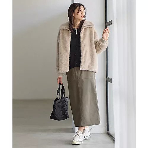 【エニー/ANY】の【手洗い可】ファーブルゾン 人気、トレンドファッション・服の通販 founy(ファニー) 　ファッション　Fashion　レディースファッション　Fashion for Women　アウター　Coat / Outerwear Collection　ブルゾンジャケット・スポーティアウター　Blouson Jackets　おすすめ　Recommended / Our Picks　ブルゾン　Blouson, Bomber Jacket　ポケット　Pocket, Pocket Detail　A/W・秋冬　Autumn/Winter　防寒　Cold Protection, Winter-Ready　other-3|ID: prp329100004729749 ipo3291000000034168008