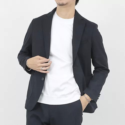 【ノーリーズ グッドマン/NOLLEY'S goodman / MEN】の《セットアップ対応》【Active Jersey】ホームスパン ストレッチイージーJK インテリア・キッズ・メンズ・レディースファッション・服の通販 founy(ファニー)  ファッション Fashion メンズファッション Fashion for Men セットアップ Matching Sets セットアップ Set-Up, Coordinated Outfit ネイビー|ID: prp329100004729777 ipo3291000000034168223