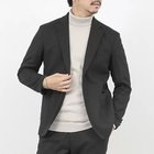 【ノーリーズ グッドマン/NOLLEY'S goodman / MEN】の《セットアップ対応》【Active Jersey】ホームスパン ストレッチイージーJK チャコールグレー|ID: prp329100004729777 ipo3291000000034168224