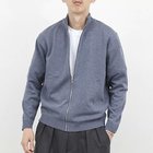 【ノーリーズ グッドマン/NOLLEY'S goodman / MEN】の【ACTIVE SECT】《限定展開》デオドラント加工 スタンドジップカーディガン 25AW グレイッシュブルー|ID: prp329100004729778 ipo3291000000034420604
