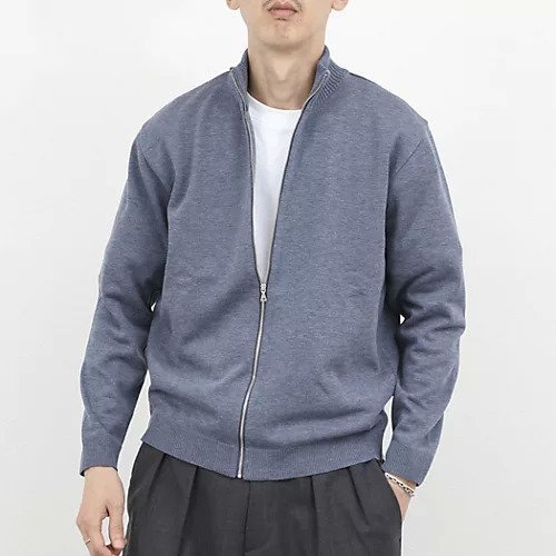 【ノーリーズ グッドマン/NOLLEY'S goodman / MEN】の【ACTIVE SECT】《限定展開》デオドラント加工 スタンドジップカーディガン 25AW インテリア・キッズ・メンズ・レディースファッション・服の通販 founy(ファニー) 　ファッション　Fashion　メンズファッション　Fashion for Men　アクリル　Acrylic Material　秋　Autumn　抗菌　Antibacterial, Bacteria-Resistant　スマート　Smart, Elegant　トレンド　Trend, Trending Now　定番　Standard, Basic Item　なめらか　Smooth, Silky Texture　冬　Winter / This Winter　A/W・秋冬　Autumn/Winter　2025年　2025　2025-2026秋冬・A/W　Autumn/Winter 2025–26 AW25–26　グレイッシュブルー|ID: prp329100004729778 ipo3291000000034420604