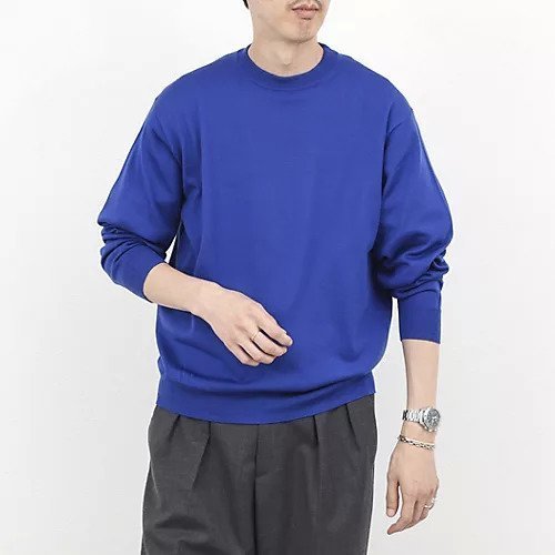 【ノーリーズ グッドマン/NOLLEY'S goodman / MEN】のウォッシャブル クルーネックニット 25AW 人気、トレンドファッション・服の通販 founy(ファニー) ファッション Fashion メンズファッション Fashion for Men 2025年 2025 2025-2026秋冬・A/W Autumn/Winter 2025–26 AW25–26 なめらか Smooth, Silky Texture インナー Innerwear ウォッシャブル Machine Washable ジャケット Jacket, Outerwear スラックス Slacks, Dress Pants デニム Denim, Jeans Material ブルゾン Blouson, Bomber Jacket リラックス Relax, Relaxed Fit エレガント 上品 Elegant other-2|ID: prp329100004729780 ipo3291000000034544166