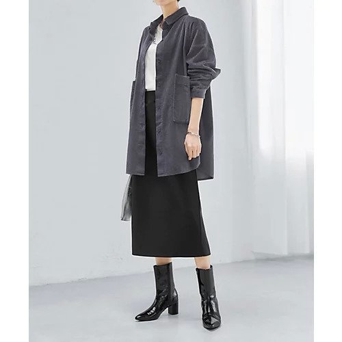 【スタイルデリ/STYLE DELI】の【LUXE】コーデュロイシャツジャケット 人気、トレンドファッション・服の通販 founy(ファニー) 　ファッション　Fashion　レディースファッション　Fashion for Women　アウター　Coat / Outerwear Collection　レディースジャケット・軽アウター　Jackets　コーデュロイ　Corduroy, Cord Fabric　ジャケット　Jacket, Outerwear　スリット　Slit, Slit Detail　タートルネック　Turtleneck, High Neck　バランス　Balance, Style Balance　フロント　Front, Front Design　ポケット　Pocket, Pocket Detail　メンズ　Men's, Menswear　冬　Winter / This Winter　A/W・秋冬　Autumn/Winter　other-2|ID: prp329100004731563 ipo3291000000034175725