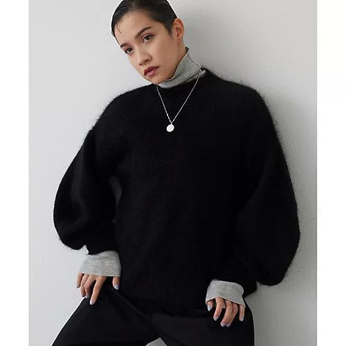 【ウィムガゼット/Whim Gazette】の【THE PAUSE】バレルスリーブニット インテリア・キッズ・メンズ・レディースファッション・服の通販 founy(ファニー) https://founy.com/ ファッション Fashion レディースファッション Fashion for Women トップス・カットソー Cut & Sew Tops ニット Knit Tops & Sweaters イエロー Yellow エアリー Airy Texture ヴィンテージ Vintage Style グラデーション Gradient, Ombre スリーブ Sleeve, Long Sleeve / Short Sleeve トレンド Trend, Trending Now モックネック Mock Neck, Short Turtleneck ワーク Workwear, Utility Style おすすめ Recommended / Our Picks エレガント 上品 Elegant 2025年 2025 2025-2026秋冬・A/W Autumn/Winter 2025–26 AW25–26 |ID: prp329100004731566 ipo3291000000034175798