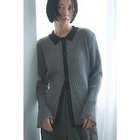 【マージュール/marjour】のPLATING KNIT SHIRTS BLACK|ID: prp329100004731567 ipo3291000000036319351