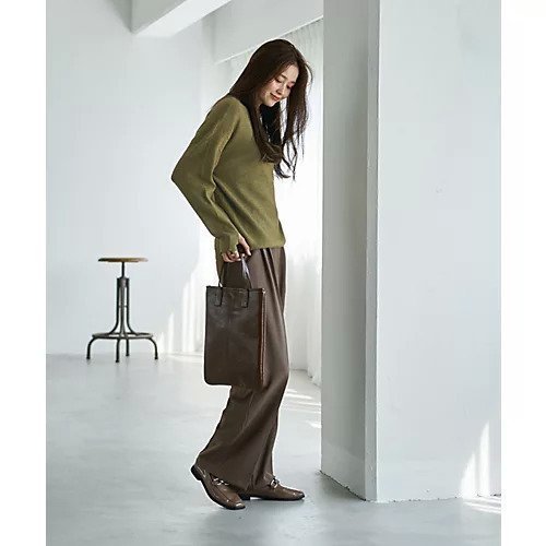 【スタイルデリ/STYLE DELI】のソフトタッチ 指あきクルーネックプルオーバー 人気、トレンドファッション・服の通販 founy(ファニー) 　ファッション　Fashion　レディースファッション　Fashion for Women　トップス・カットソー　Cut & Sew Tops　カジュアルプルオーバー・ニットトップス　Pullovers & Knit Tops / Casual Pullovers　イエロー　Yellow　インナー　Innerwear　エアリー　Airy Texture　コンパクト　Compact, Small Size　今季　This Season, Current Season　定番　Standard, Basic Item　長袖　Long Sleeve, Full Sleeve　バランス　Balance, Style Balance　フィット　Fit, Slim Fit　ポケット　Pocket, Pocket Detail　A/W・秋冬　Autumn/Winter　other-3|ID: prp329100004731568 ipo3291000000034175867