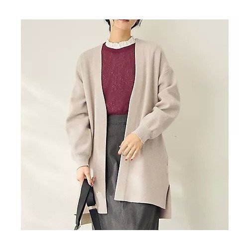 【エニー/ANY】の【洗濯機可】トッパーニットカーデガン インテリア・キッズ・メンズ・レディースファッション・服の通販 founy(ファニー) https://founy.com/ ファッション Fashion レディースファッション Fashion for Women トップス・カットソー Cut & Sew Tops ニット Knit Tops & Sweaters アクリル Acrylic Material ストレッチ Stretch, Stretchy Fabric スリット Slit, Slit Detail 洗える Machine Washable 防寒 Cold Protection, Winter-Ready |ID: prp329100004731571 ipo3291000000034175887