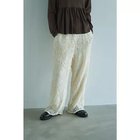 【マージュール/marjour】のFLOWER LACE PANTS OFFWHITE|ID: prp329100004731576 ipo3291000000034175939