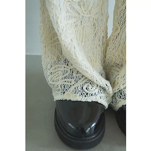 【マージュール/marjour】のFLOWER LACE PANTS 人気、トレンドファッション・服の通販 founy(ファニー) 　ファッション　Fashion　レディースファッション　Fashion for Women　パンツ　Pants & Trousers　スウェット / スエット　Sweatshirt, Sweatwear　ストレッチ　Stretch, Stretchy Fabric　ポケット　Pocket, Pocket Detail　レース　Lace, Lace Fabric　エレガント 上品　Elegant　夏　Summer　other-3|ID: prp329100004731576 ipo3291000000034175945