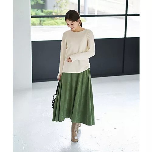 【スタイルデリ/STYLE DELI】の【LUXE】スエードサーキュラースカート 人気、トレンドファッション・服の通販 founy(ファニー) 　ファッション　Fashion　レディースファッション　Fashion for Women　スカート　Skirts　シンプル　Simple, Minimal　スリット　Slit, Slit Detail　パターン　Pattern, Design Print　パープル　Purple, Violet　フレア　Flare, Flared　ポケット　Pocket, Pocket Detail　ループ　Loop, Loop Knit　夏　Summer　エレガント 上品　Elegant　other-2|ID: prp329100004731578 ipo3291000000034175957