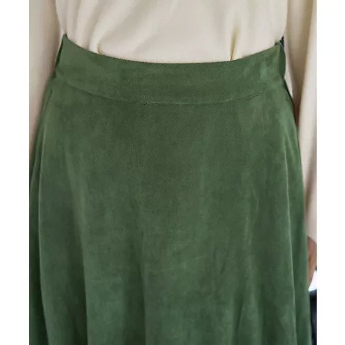 【スタイルデリ/STYLE DELI】の【LUXE】スエードサーキュラースカート 人気、トレンドファッション・服の通販 founy(ファニー) 　ファッション　Fashion　レディースファッション　Fashion for Women　スカート　Skirts　シンプル　Simple, Minimal　スリット　Slit, Slit Detail　パターン　Pattern, Design Print　パープル　Purple, Violet　フレア　Flare, Flared　ポケット　Pocket, Pocket Detail　ループ　Loop, Loop Knit　夏　Summer　エレガント 上品　Elegant　other-3|ID: prp329100004731578 ipo3291000000034175959