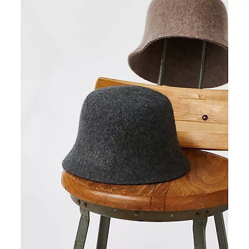 【ウィムガゼット/Whim Gazette】の【THE PAUSE】ウールフェルトハット インテリア・キッズ・メンズ・レディースファッション・服の通販 founy(ファニー) ファッション Fashion レディースファッション Fashion for Women 2025年 2025 2025-2026秋冬・A/W Autumn/Winter 2025–26 AW25–26 グラデーション Gradient, Ombre シンプル Simple, Minimal トレンド Trend, Trending Now フェルト Felt, Felt Fabric ワーク Workwear, Utility Style ヴィンテージ Vintage Style グレー|ID: prp329100004731587 ipo3291000000034176023