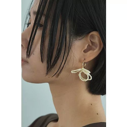 【マージュール/marjour】のPEARL FLOWER PIERCE 人気、トレンドファッション・服の通販 founy(ファニー) 　ファッション　Fashion　レディースファッション　Fashion for Women　アクセサリー　Fashion Accessories　シンプル　Simple, Minimal　バランス　Balance, Style Balance　パール　Pearl, Pearl Accent　モチーフ　Motif, Design Theme　ロマンティック　Romantic, Feminine Style　エレガント 上品　Elegant　 other-1|ID: prp329100004731595 ipo3291000000034176077
