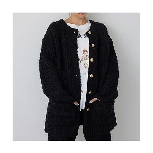 【ウィムガゼット/Whim Gazette】の【THE PAUSE】ニットボタンジャケット インテリア・キッズ・メンズ・レディースファッション・服の通販 founy(ファニー) https://founy.com/ ファッション Fashion レディースファッション Fashion for Women アウター Coat / Outerwear Collection レディースジャケット・軽アウター Jackets ヴィンテージ Vintage Style 秋 Autumn カーディガン Cardigan, Knitwear クラシカル Classical, Vintage-Inspired グラデーション Gradient, Ombre シンプル Simple, Minimal ジャケット Jacket, Outerwear セットアップ Set-Up, Coordinated Outfit フロント Front, Front Design ボトム Bottoms, Lower Wear ポケット Pocket, Pocket Detail ミックス Mix, Mixed Style ワーク Workwear, Utility Style 冬 Winter / This Winter おすすめ Recommended / Our Picks 2025年 2025 2025-2026秋冬・A/W Autumn/Winter 2025–26 AW25–26 |ID: prp329100004731602 ipo3291000000034176124