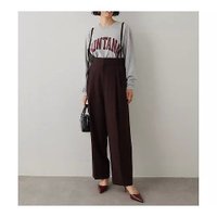 【ウィムガゼット/Whim Gazette】のハイウエストサスペンダーパンツ 人気、トレンドファッション・服の通販 founy(ファニー) ファッション Fashion レディースファッション Fashion for Women パンツ Pants & Trousers 2025年 2025 2025-2026秋冬・A/W Autumn/Winter 2025–26 AW25–26 おすすめ Recommended / Our Picks サスペンダー Suspenders, Braces セットアップ Set-Up, Coordinated Outfit センター Center, Center Line トレンド Trend, Trending Now マニッシュ Mannish, Boyish ワイド Wide, Wide Fit エレガント 上品 Elegant |ID:prp329100004735917