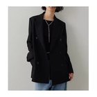 【ウィムガゼット/Whim Gazette】のダブルテーラードジャケット ブラック|ID: prp329100004735921 ipo3291000000034209729