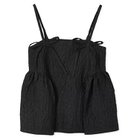 【セシリー バンセン/CECILIE BAHNSEN】のAKIRA TOP LOBELIA MATELASSE 人気、トレンドファッション・服の通販 founy(ファニー) ファッション Fashion レディースファッション Fashion for Women 2025年 2025 2025-2026秋冬・A/W Autumn/Winter 2025–26 AW25–26 ストレート Straight, Straight Cut バランス Balance, Style Balance ボタニカル Botanical, Floral Pattern リボン Ribbon, Bow 今季 This Season, Current Season thumbnail BLACK|ID: prp329100004735956 ipo3291000000034210281