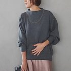 【ドレスハーセルフ/DRESS HERSELF】のウォームシルクボトルネックプルオーバー チャコールグレー|ID: prp329100004735965 ipo3291000000034210334