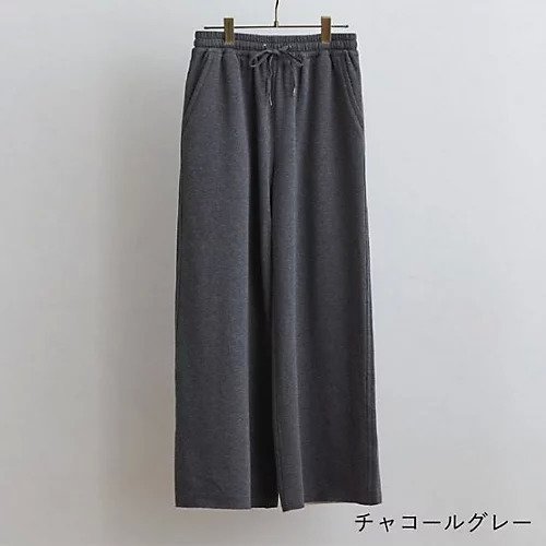 【ドレスハーセルフ/DRESS HERSELF】のウォームシルクワイドパンツ 人気、トレンドファッション・服の通販 founy(ファニー) 　ファッション　Fashion　レディースファッション　Fashion for Women　パンツ　Pants & Trousers　シルク　Silk, 100% Silk　スウェット / スエット　Sweatshirt, Sweatwear　リュクス　Luxury, Elegant, High-End, Chic　リラックス　Relax, Relaxed Fit　ワイド　Wide, Wide Fit　洗える　Machine Washable　other-3|ID: prp329100004735970 ipo3291000000034210359